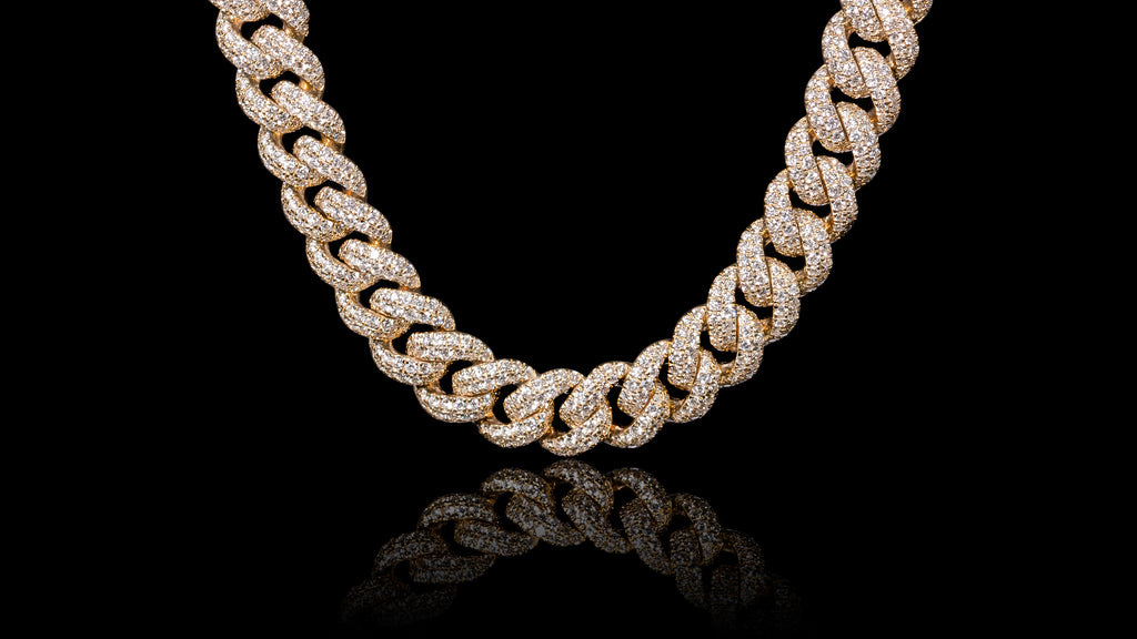 10K Yellow Gold ToranoMAX™ Diamond Cuban Link Chain - Kilani