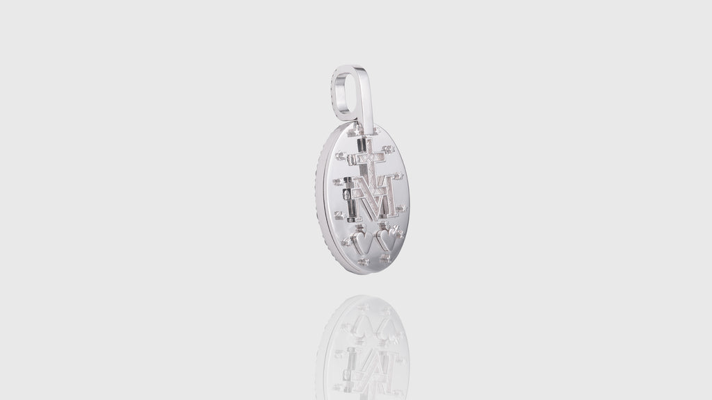 Louis Vuitton Diamond Lock Necklace For Men