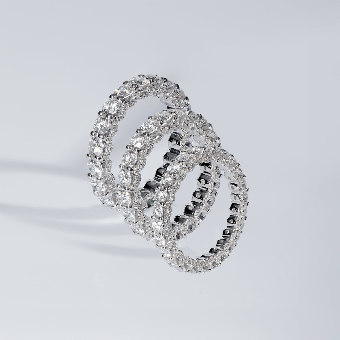 U-Shape Diamond Eternity Band