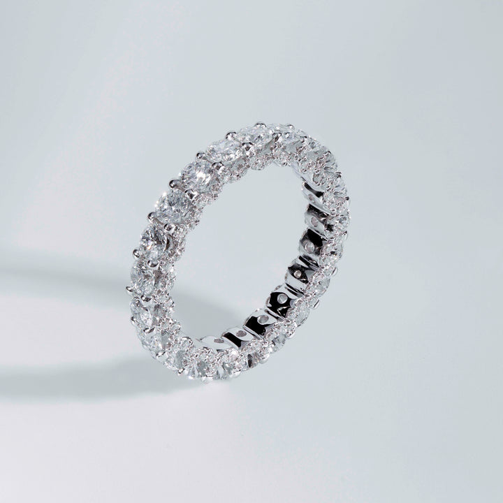 U-Shape Diamond Eternity Band