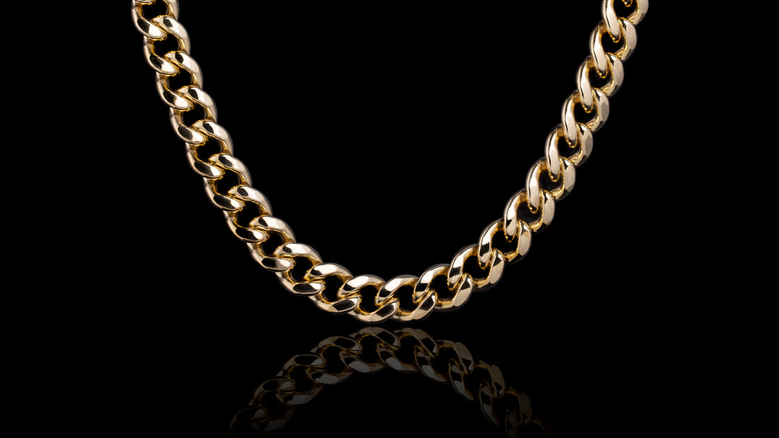 10K Gold Leo Link Chain