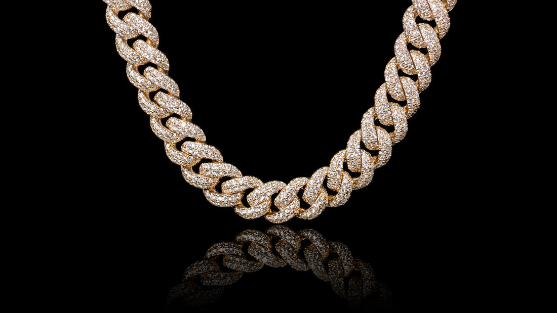 10K Yellow Gold ToranoMAX™ Diamond Cuban Link Chain