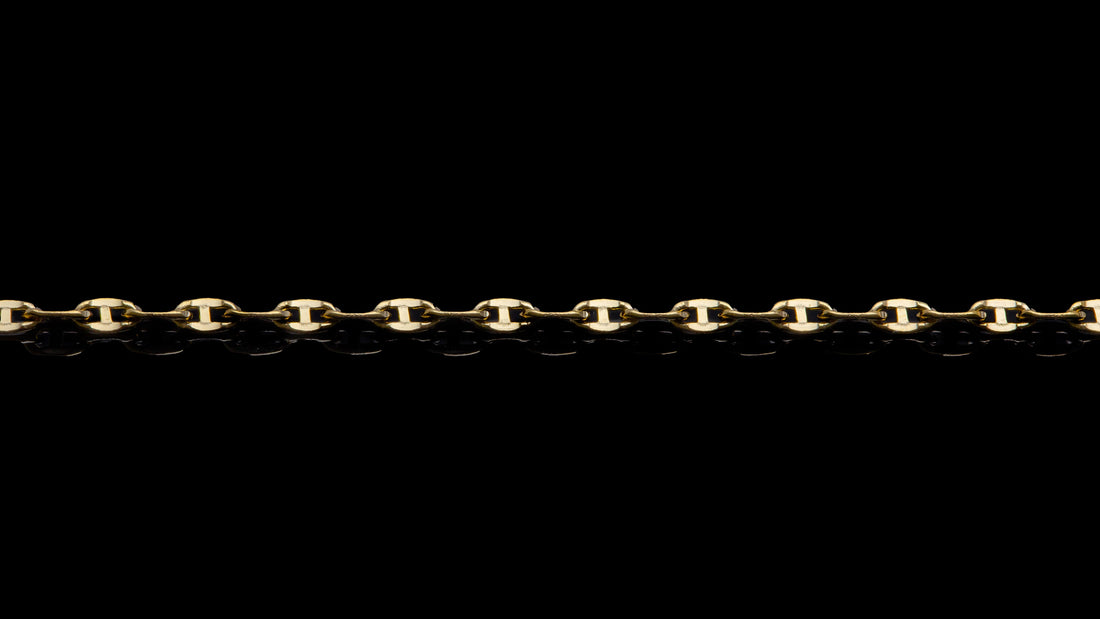 10K Gold Ballerina Link Chain