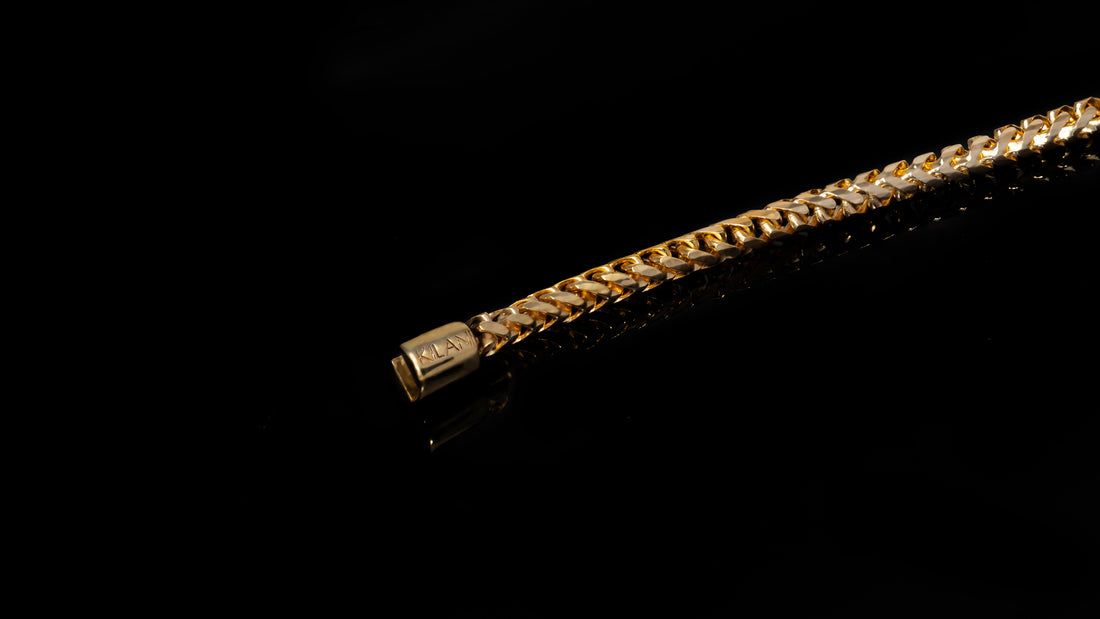 10K Yellow Gold Basra Link Bracelet