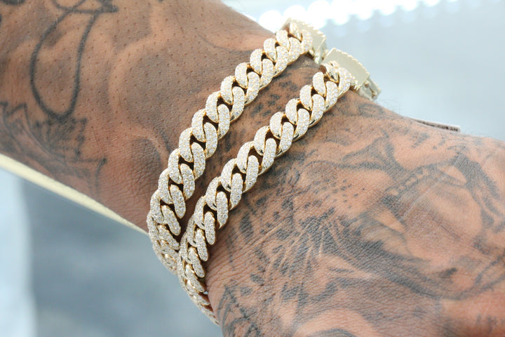 10K Gold ToranoMAX™ Cuban Link Diamond Bracelet