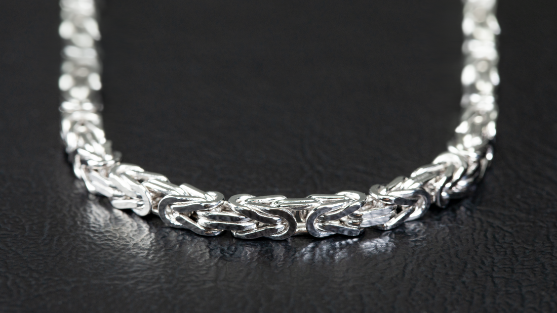 18K White Gold Babel Link Chain