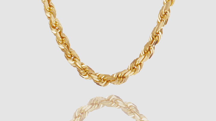 18K Yellow Gold Hatra Link Chain