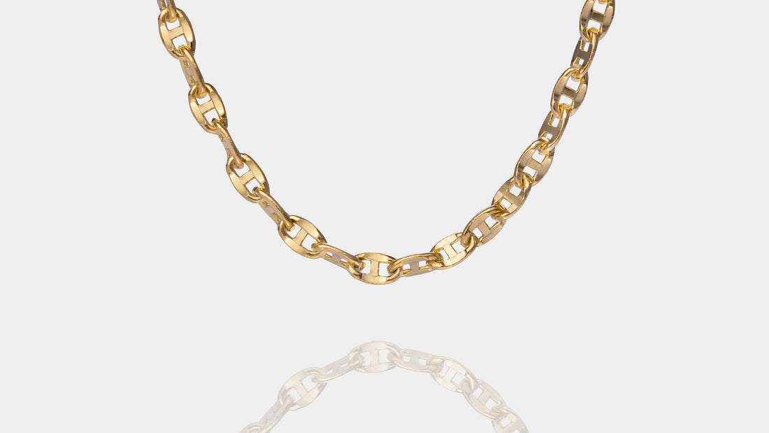 10K Gold Ballerina Link Chain