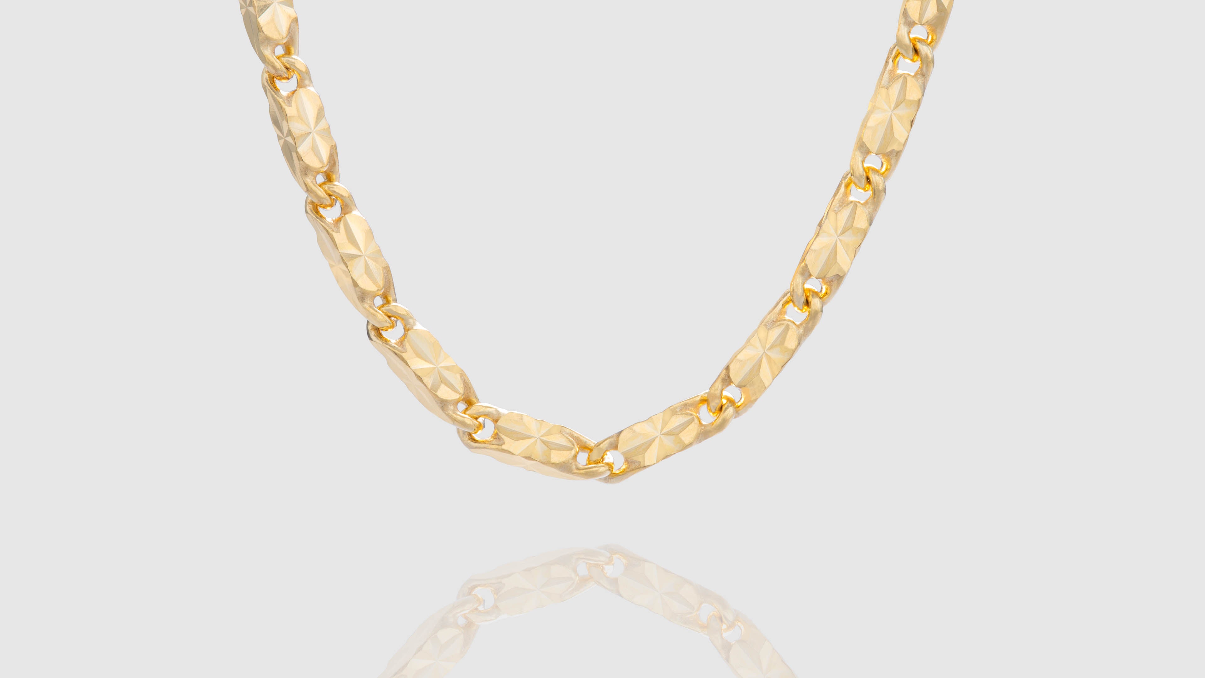 10k Gold Chino Link Chain Butterfly Engraved with a Beautiful Diamond –  TAMAYO GOLD LLC