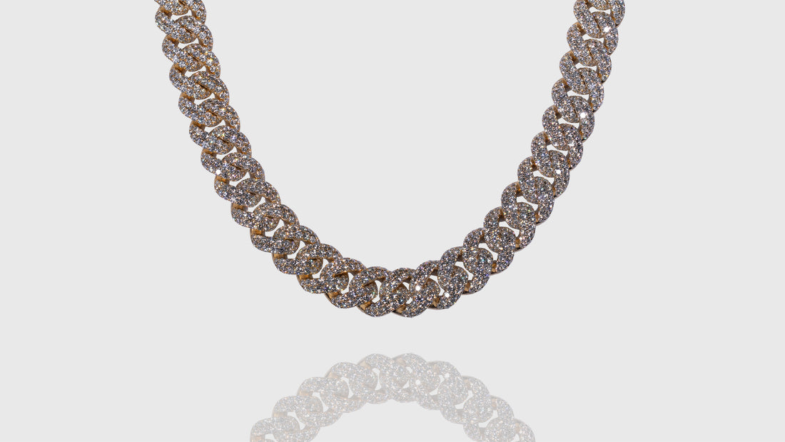 10K Yellow Gold ToranoMAX™ Diamond Cuban Link Chain