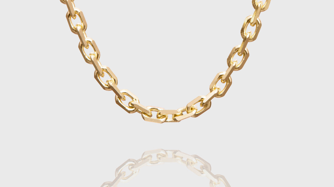 10K Gold Sunshine Link Chain